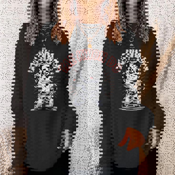 かわいいパンダのテコンドー 面白い韓国mma Tkd スウェットシャツ 彼女への贈り物