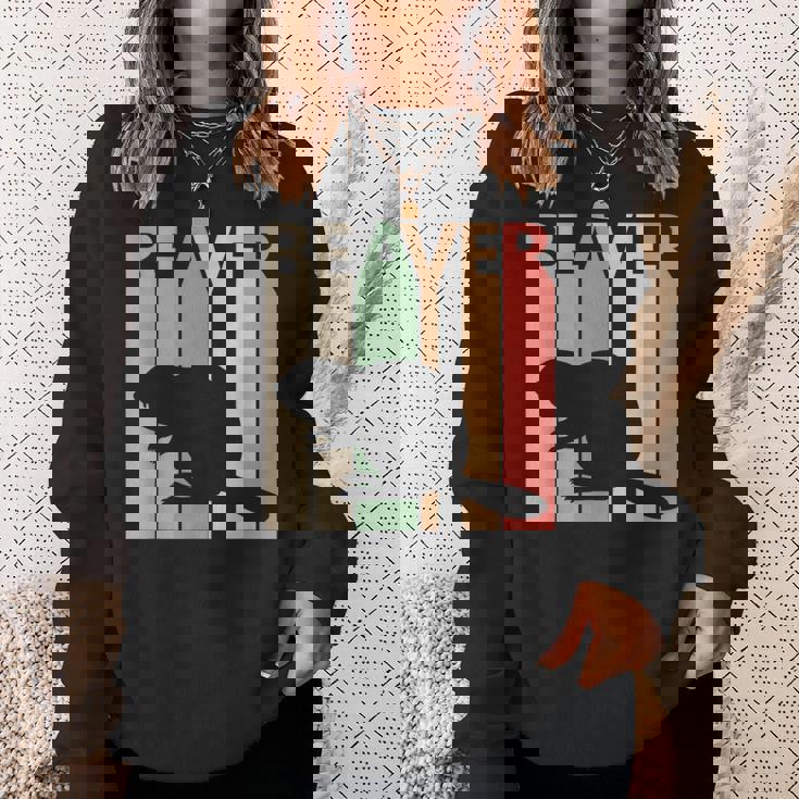 かわいいビーバーの動物 スウェットシャツ 彼女への贈り物