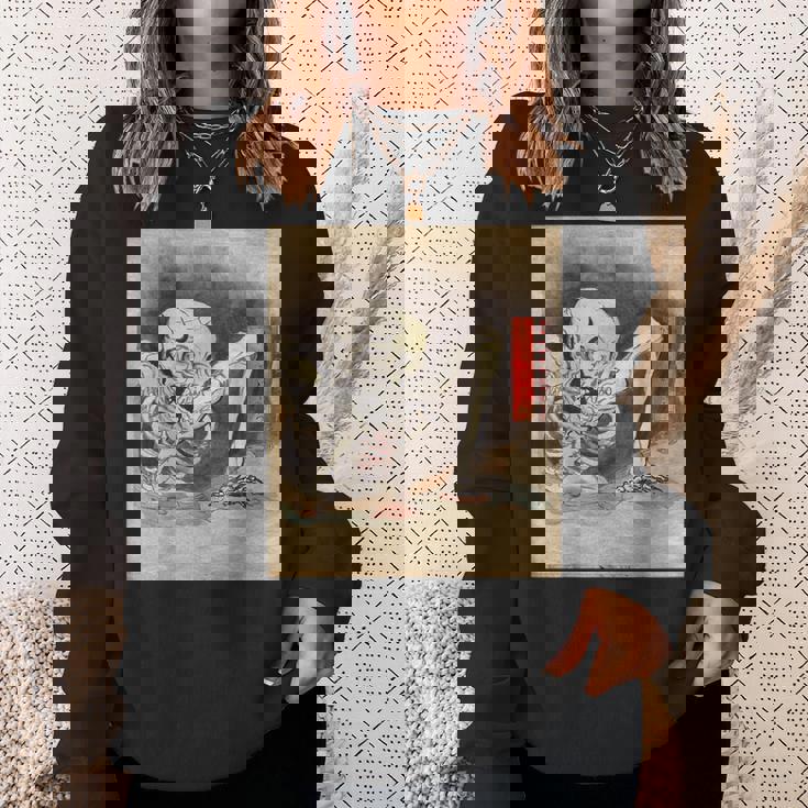 がしゃどくろ【日本の妖怪シリーズ】 スウェットシャツ 彼女への贈り物