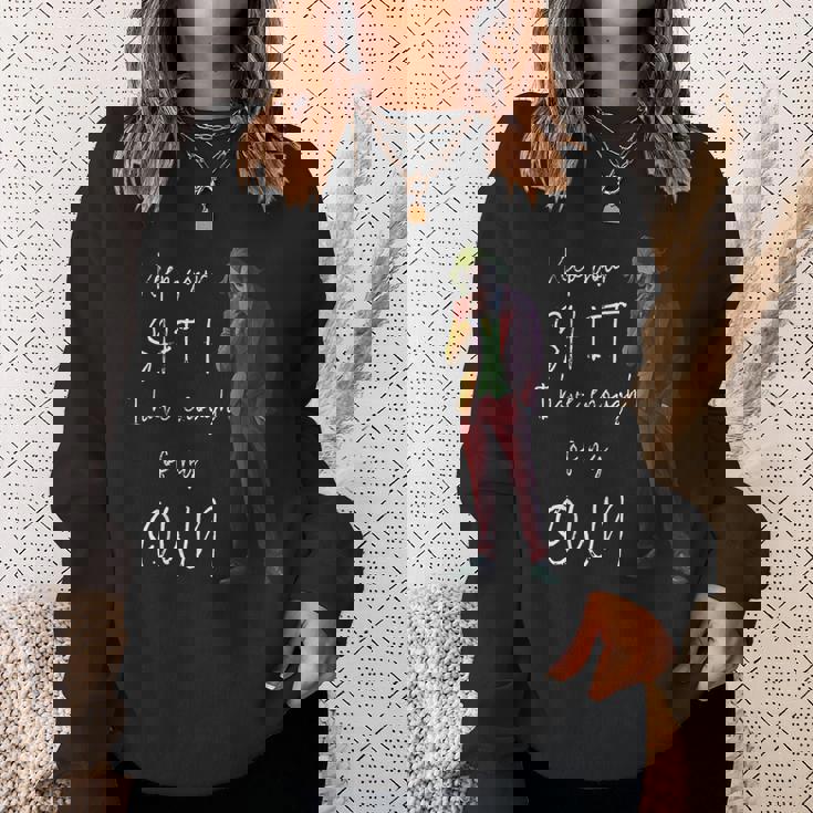 くそったれもう十分だよおもしろいジョーカー スウェットシャツ 彼女への贈り物