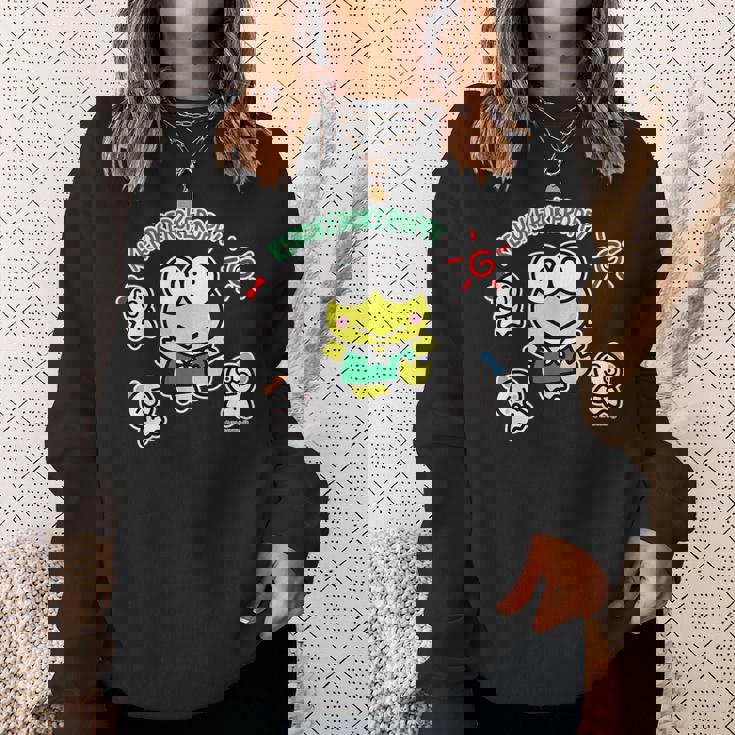 けろけろけろっぴ てるてるぼうず ダークカラー スウェットシャツ 彼女への贈り物