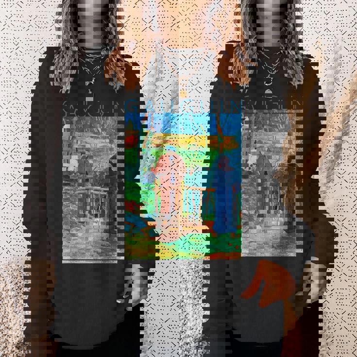 こんにちはゴーギャンさん スウェットシャツ 彼女への贈り物