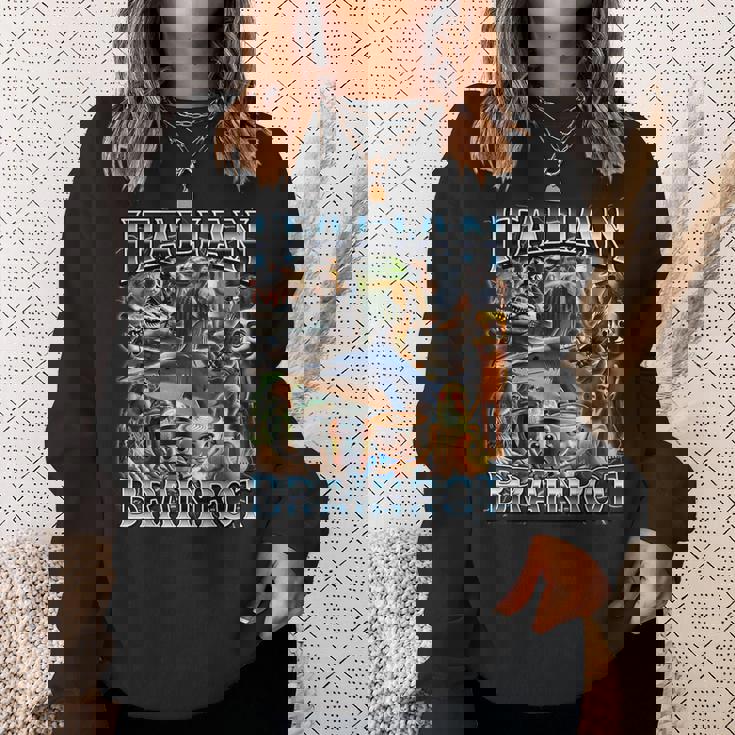 すべてのイタリアンブレインローミーム-イタリアンブレインロット スウェットシャツ 彼女への贈り物