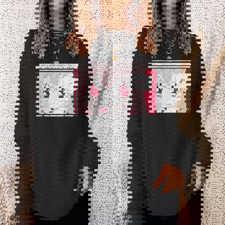 そして人々は単にnoThe End平和と言った。 スウェットシャツ 彼女への贈り物