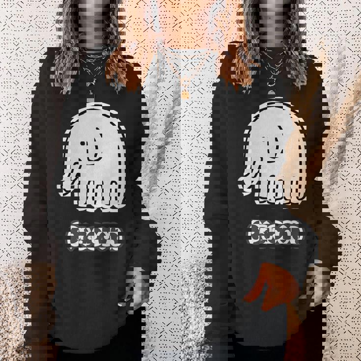 ぞうさん【Paoon】象【どうぶつフレンズ】かわいい 動物 キャラクター イラスト スウェットシャツ 彼女への贈り物