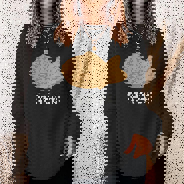 たい焼き 鯛焼き タイヤキ イラスト 和菓子 かわいい 簡単 おもしろ スウェットシャツ 彼女への贈り物