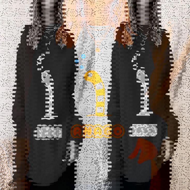 にしきあなご《Anago》【どうぶつフレンズ】水族館 ゆるくて かわいい 面白 動物 イラスト スウェットシャツ 彼女への贈り物