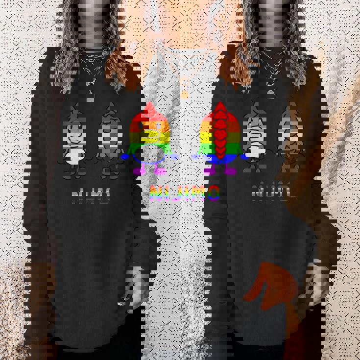 にじモ スウェットシャツ 彼女への贈り物