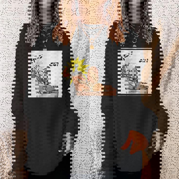 ねこいる！ババーン スウェットシャツ 彼女への贈り物