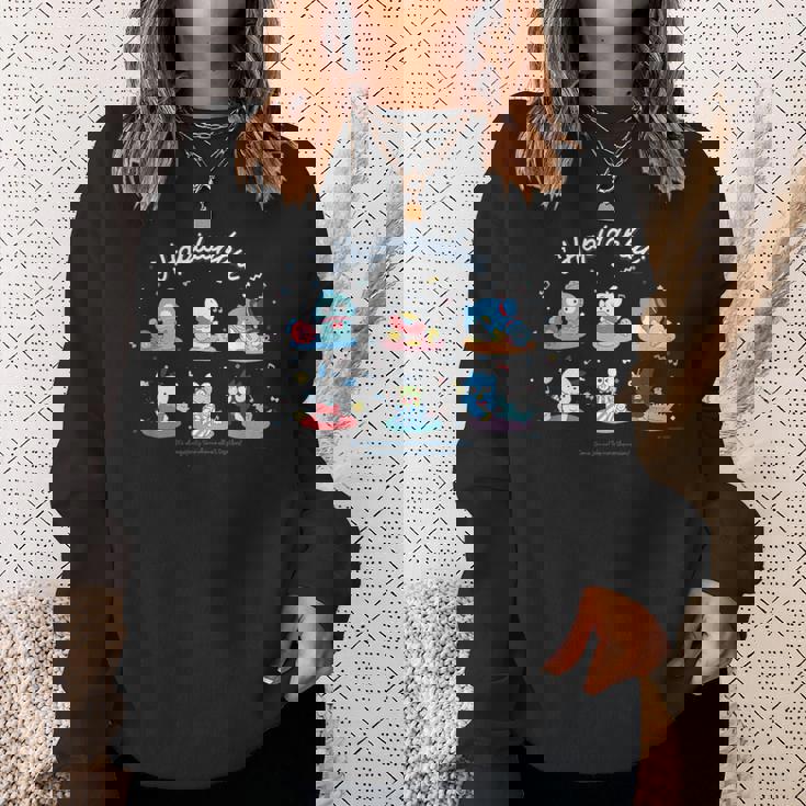 はぴだんぶい しゅうごう 【バレンタインギフトにおすすめ！】 スウェットシャツ 彼女への贈り物