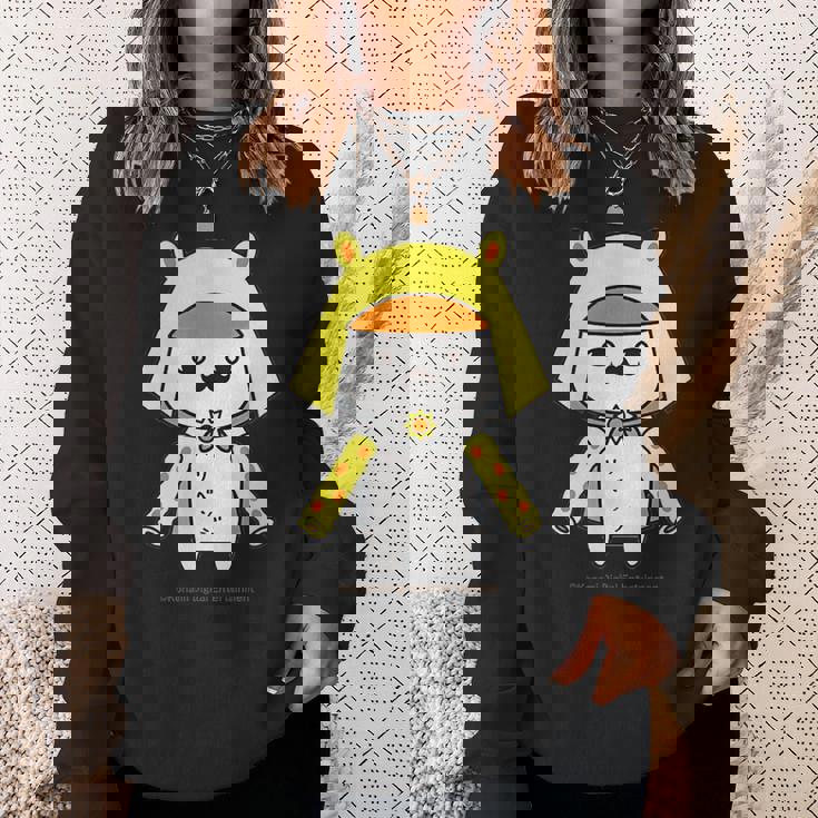 ひなビタスタンプ ひなちくん01 スウェットシャツ 彼女への贈り物