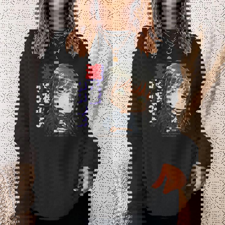 ひなビタスタンプ 凛03「滅べばいいのよ」 スウェットシャツ 彼女への贈り物