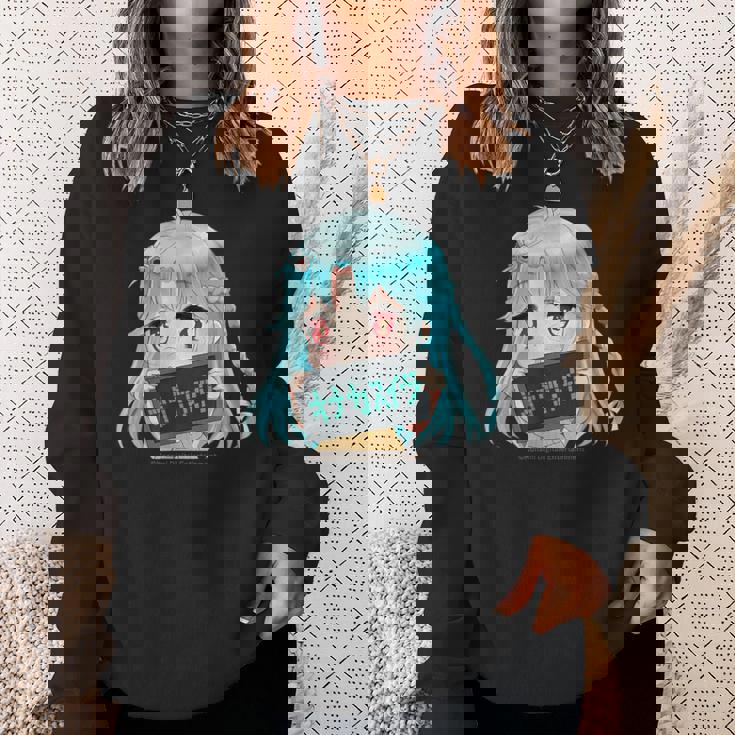 ひなビタスタンプ 心菜01「オナカスイタ」 スウェットシャツ 彼女への贈り物