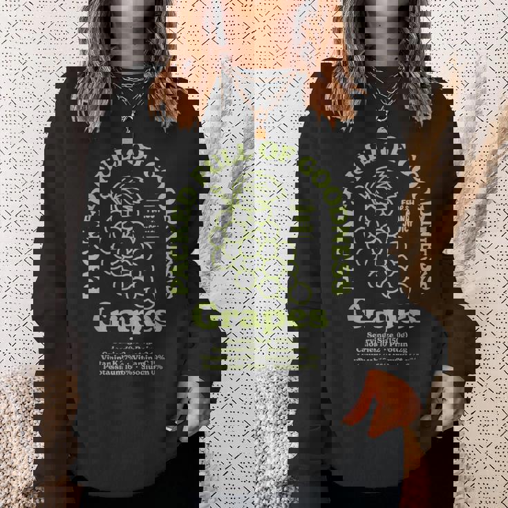 ぶどう スウェットシャツ 彼女への贈り物