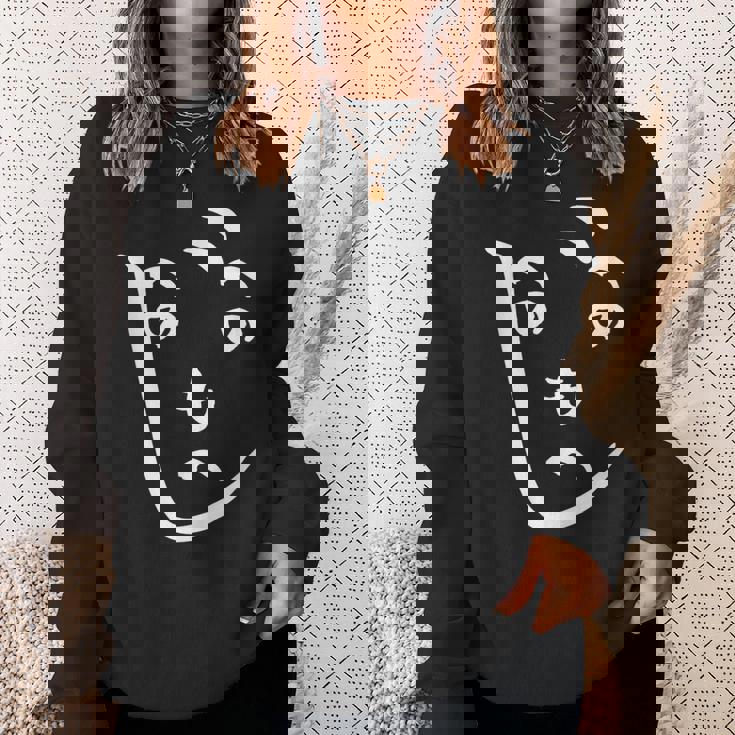 へのへのもへじ ネタ 面白いtシャツ 文字入り メンズ おもしろ 面白い 服 オリジナル おもしろグッズ 文字tシャツ スウェットシャツ 彼女への贈り物