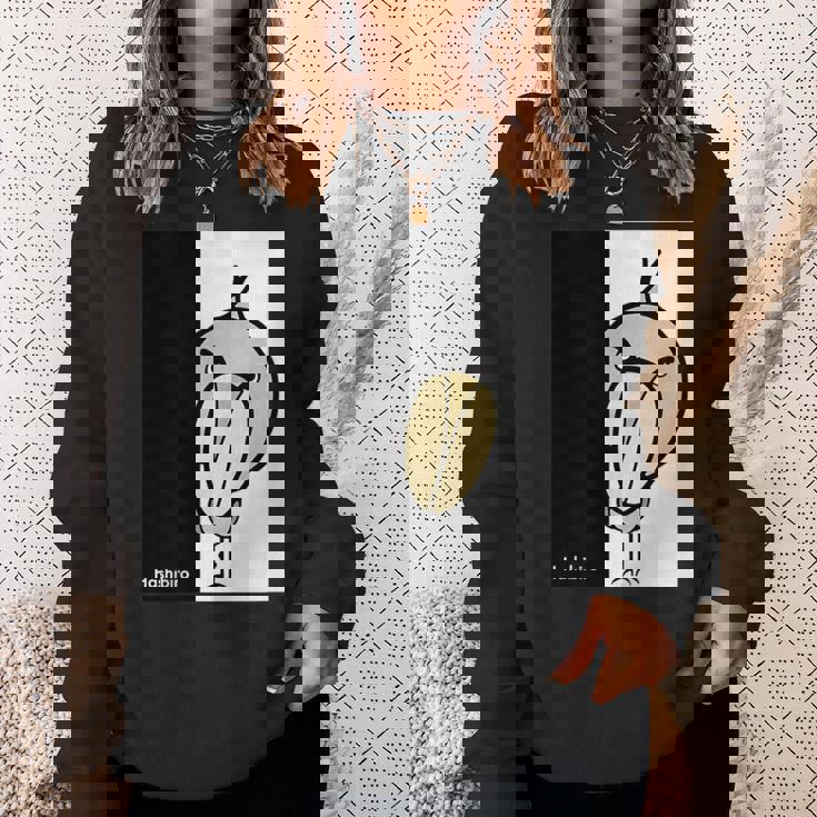 みんな大好きハシビロコウ 動かない鳥 ハシビ郎クラブt 動物園 鳥 おもしろ かわいい 両面プリント スウェットシャツ 彼女への贈り物