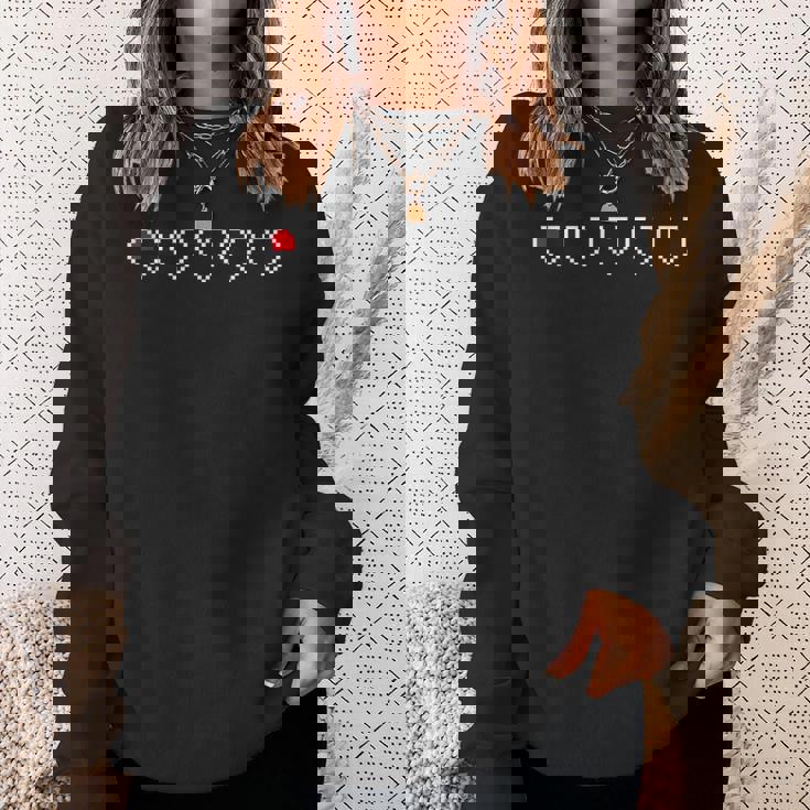 もうライフはほぼゼロ ゲーム ゲーマー ゲーム好き 脱力系ジョーク ライフポイント ジョーク 面白い ネタ スウェットシャツ 彼女への贈り物