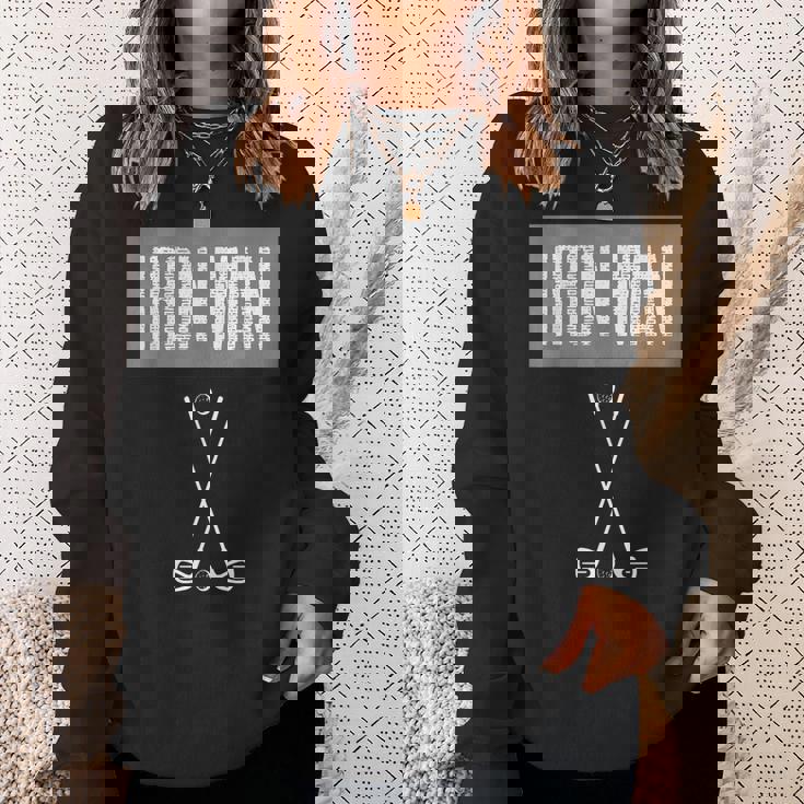 アイアンマンゴルフ愛好家のためのゴルフ愛好家 スウェットシャツ 彼女への贈り物