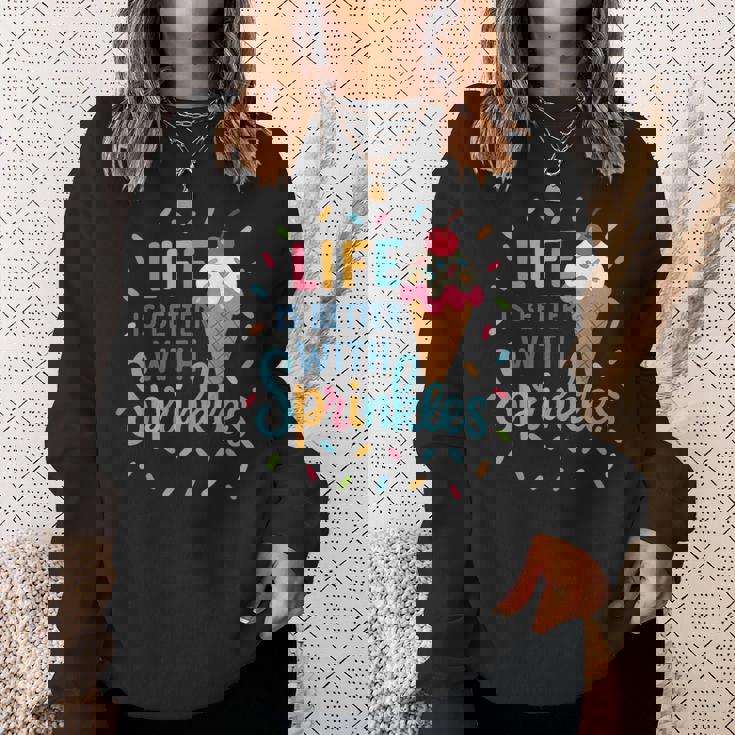 アイスクリーム好きのアイスクリームスクワッド おそろいの家族旅行 スウェットシャツ 彼女への贈り物