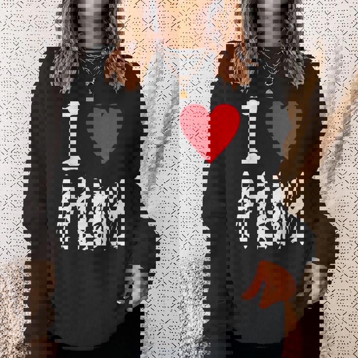 アイラブ伊良部汁 沖縄沖イラブーライ部汁 沖縄 日本 海蛇 スープ スウェットシャツ 彼女への贈り物