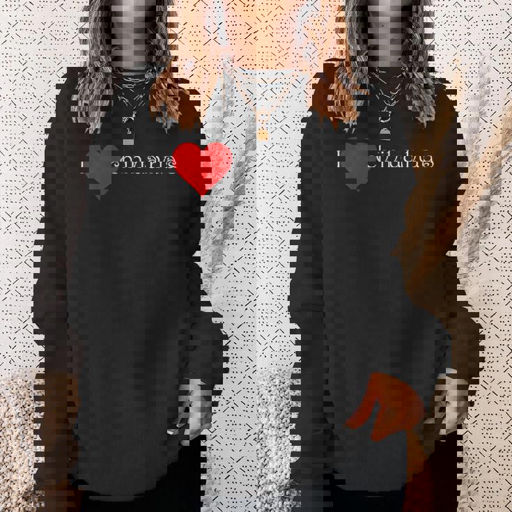 アイ・ラブ・チワワ スウェットシャツ 彼女への贈り物