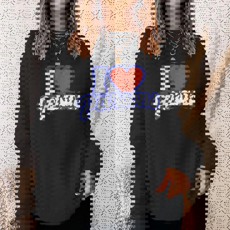 アイ・ラブ・パーソンズ スウェットシャツ 彼女への贈り物