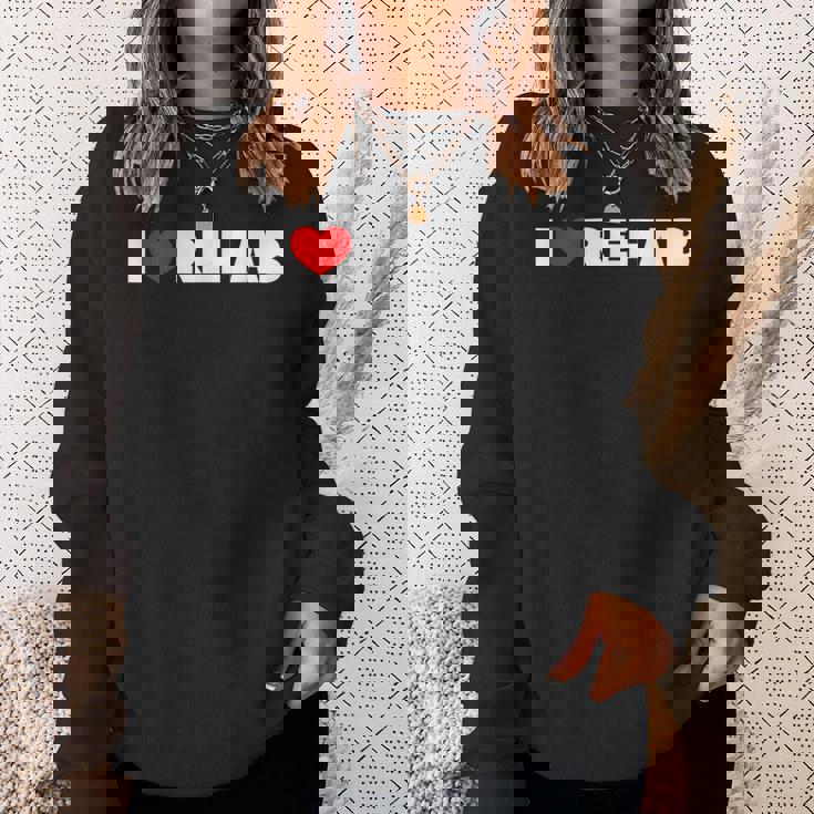 アイ・ラブ・リハビリ スウェットシャツ 彼女への贈り物