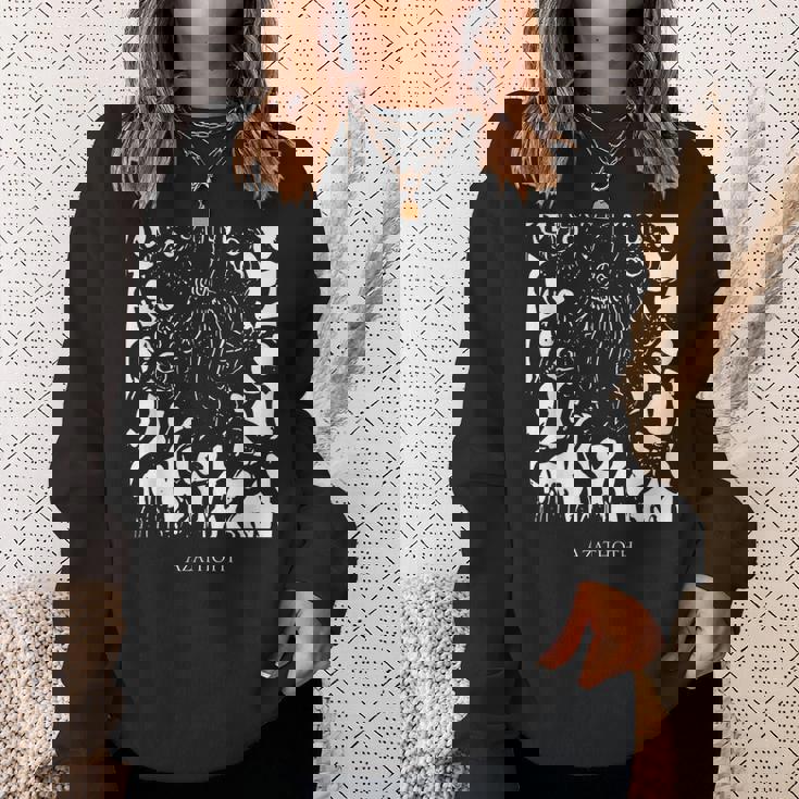 アザトース 這い寄る混沌 コズミック・ホラー クトゥルフ神話 古の者たち Azathoth Chaos Cthulhu スウェットシャツ 彼女への贈り物