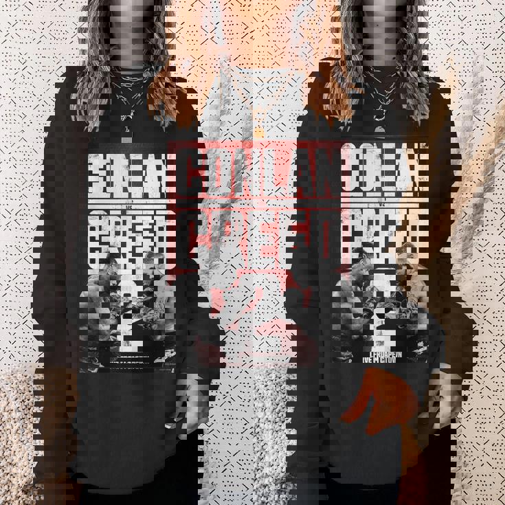 アドニスクリード—ケープタウンからのコンラン対クリード2ライブ スウェットシャツ 彼女への贈り物