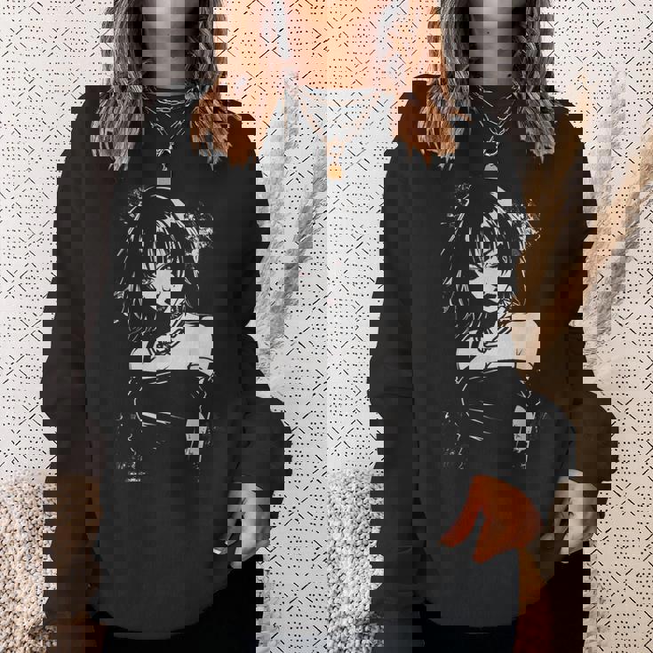 アニメ 漫画 モチーフ アート アニメ スウェットシャツ 彼女への贈り物