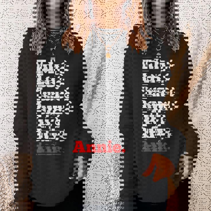 アニーの孤児たち スウェットシャツ 彼女への贈り物