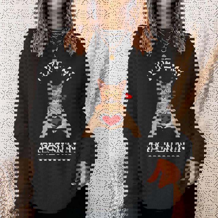 アビシニアン 猫 アビシニアン アビス スウェットシャツ 彼女への贈り物