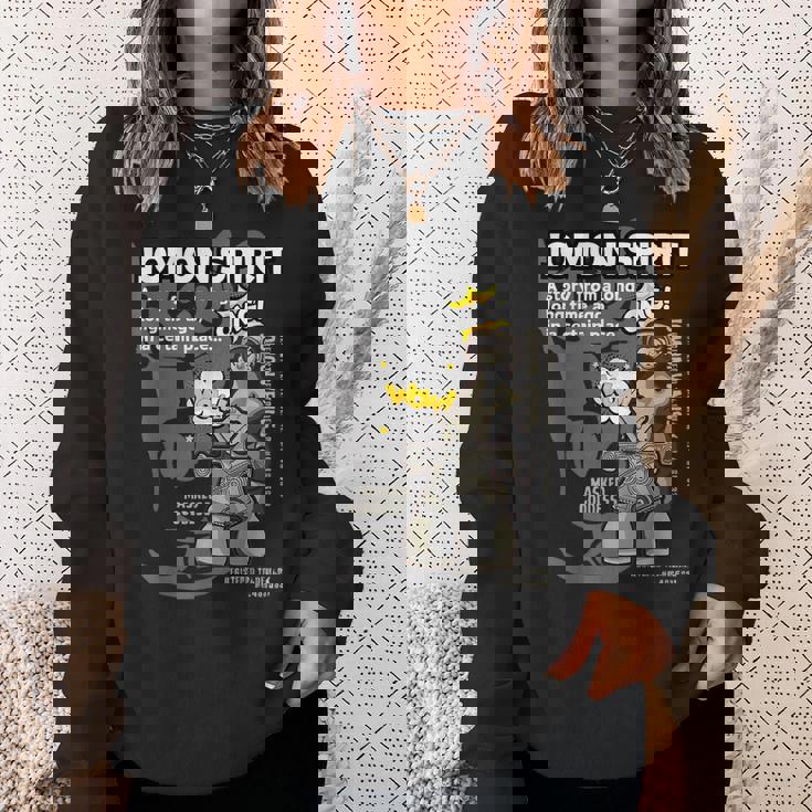 アメコミ風 縄文土偶 土偶 縄文のビーナス 仮面の女神 縄文 土器 はにわ マンガ 昔ばなし 茅野市 国宝土偶 スウェットシャツ 彼女への贈り物