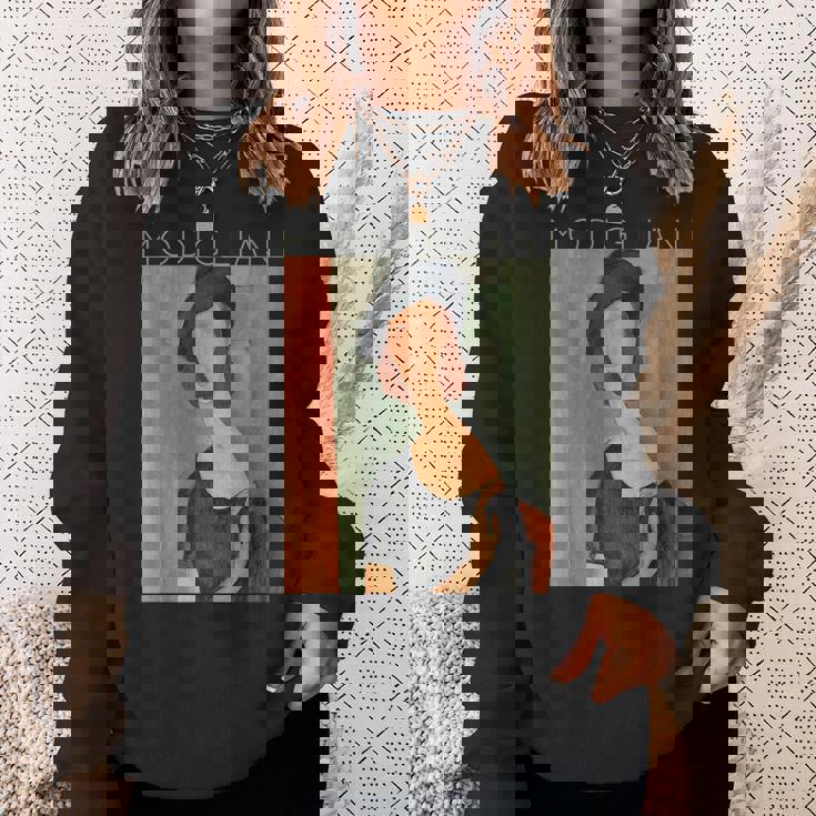 アメデオ・モディリアーニジャンヌ・エビュテルヌ芸術家の帽子で スウェットシャツ 彼女への贈り物