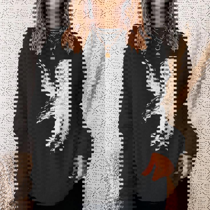 アメリカンイーグル ブラック ホワイト アメリカンパトリオット スウェットシャツ 彼女への贈り物