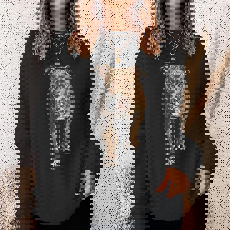 アメリカンピットブルテリア スウェットシャツ 彼女への贈り物