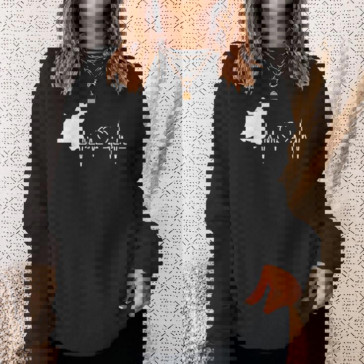 アメリカン・コッカー・スパニエル ハートビート スウェットシャツ 彼女への贈り物