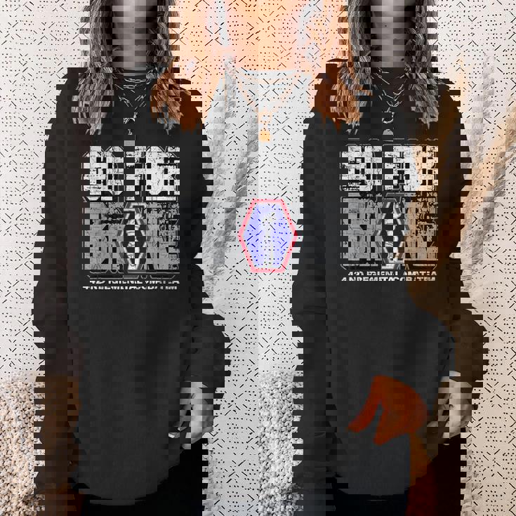 アメリカン・マローダー：第442連隊戦闘団ゴー・フォー・ブローク スウェットシャツ 彼女への贈り物