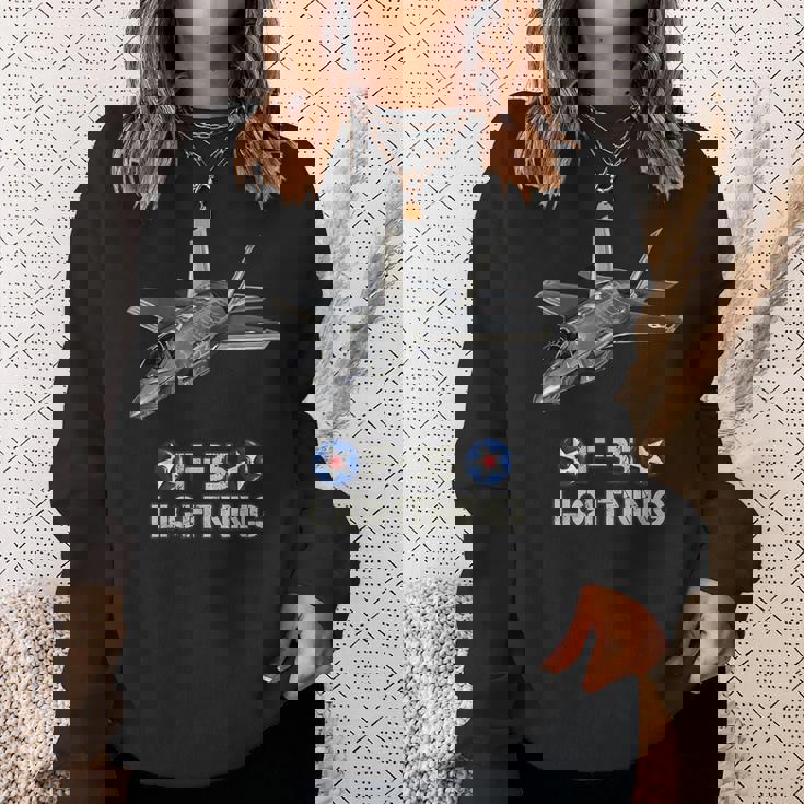 アメリカ航空機 ステルスファイター F35 ライトニング スウェットシャツ 彼女への贈り物