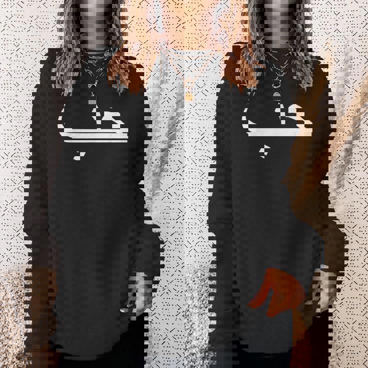 アラビア語とアラビア語愛好家のためのラブ・イン・アラブ語 スウェットシャツ 彼女への贈り物