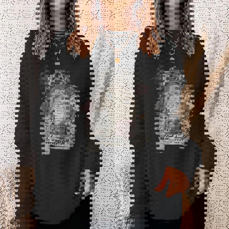 アリス & チェシャーキャット ワンダーランド エレメント スウェットシャツ 彼女への贈り物