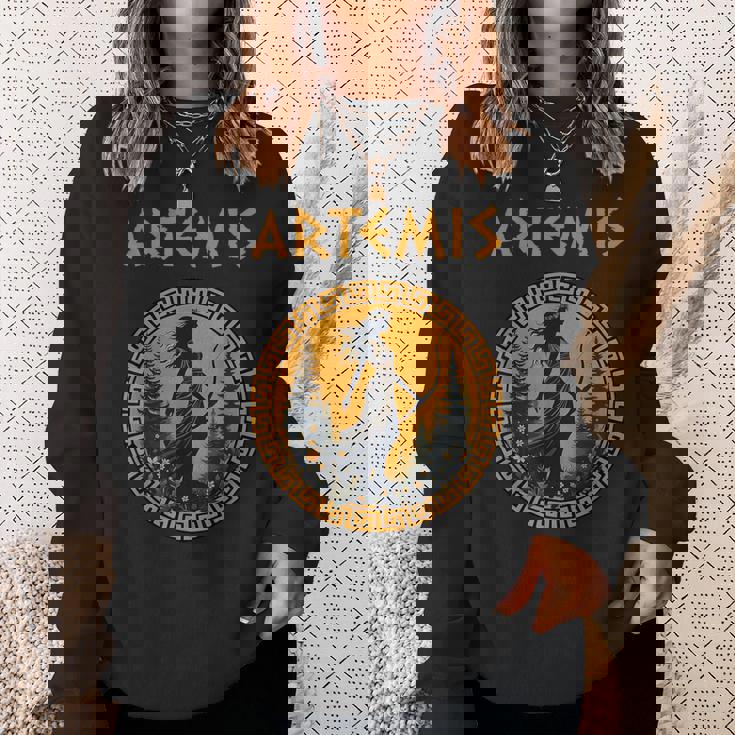 アルテミス ギリシャの女神 ギリシャ神話 スウェットシャツ 彼女への贈り物