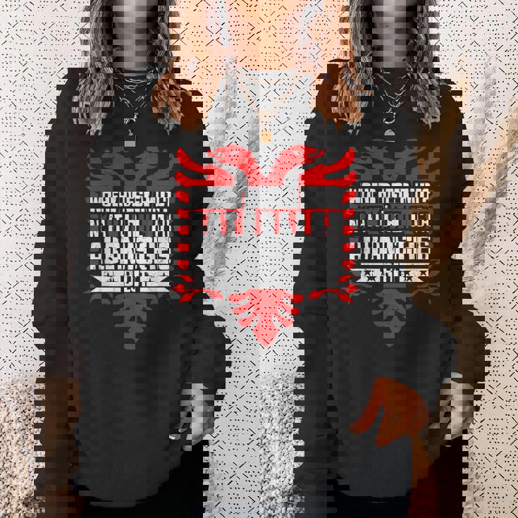 アルバニアブラッドアルバニアイーグル スウェットシャツ 彼女への贈り物