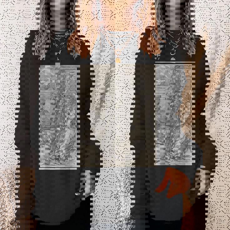 アルブレヒト・デューラーのメランコリア スウェットシャツ 彼女への贈り物