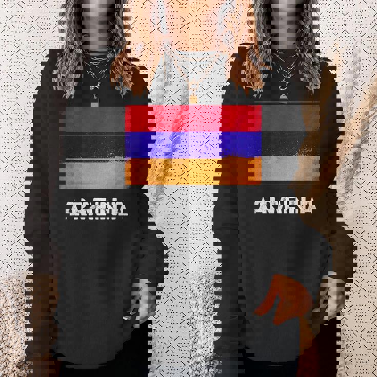アルメニア国旗tシャツ スウェットシャツ 彼女への贈り物
