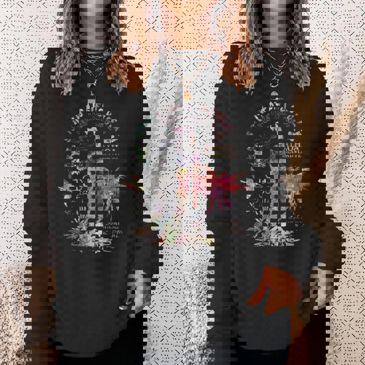 アロハ ハワイ サーファー ガール サマー サンビーチ スウェットシャツ 彼女への贈り物