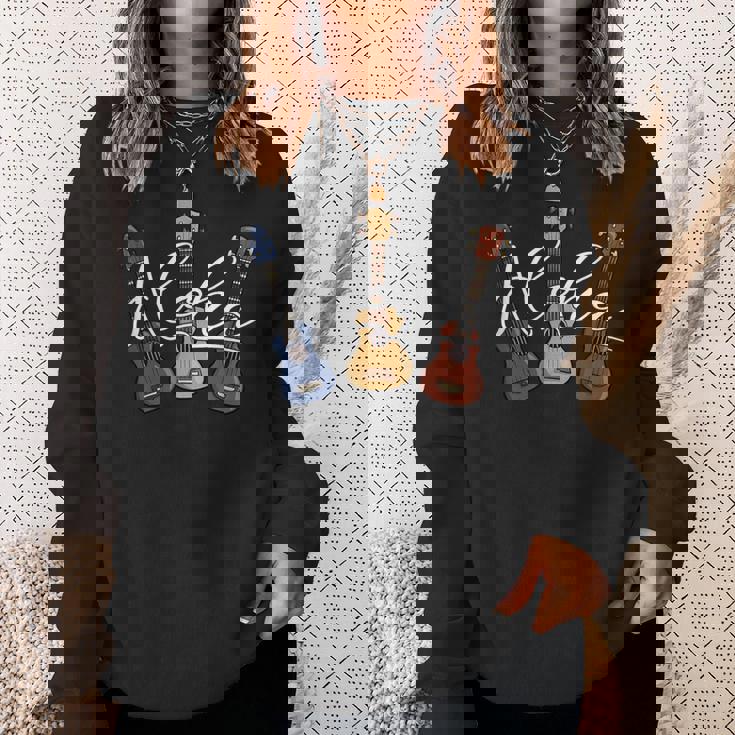 アロハ漫画 ウクレレ ハワイ ウケ ライフスタイル ウクレレ スウェットシャツ 彼女への贈り物