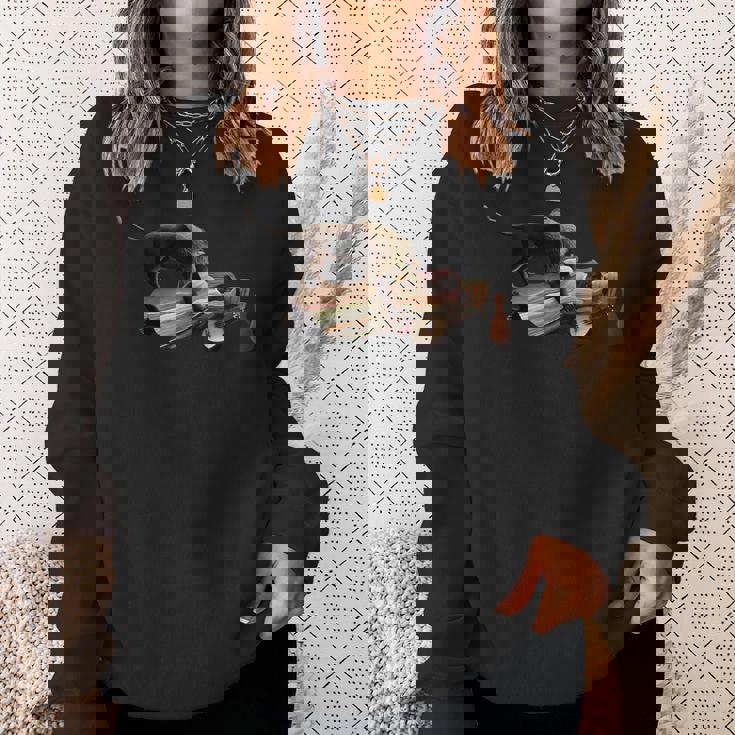 アンリ・ルソー作 眠れるジプシー 1897 スウェットシャツ 彼女への贈り物