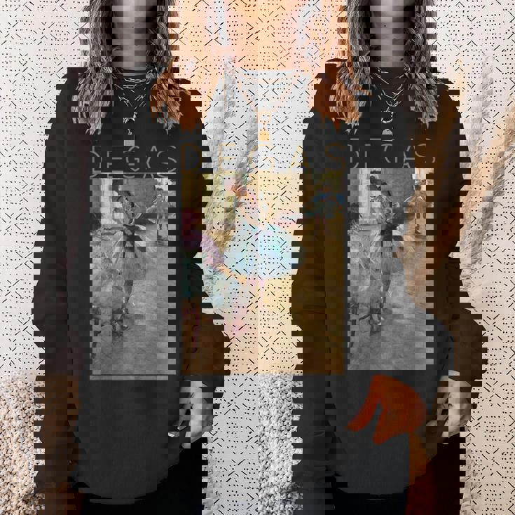 アーティストとバレリーナのためのエドガー・ドガのダンスレッスン スウェットシャツ 彼女への贈り物