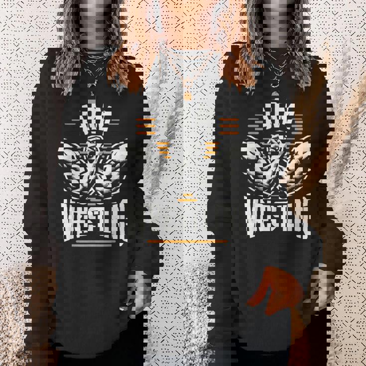 アームレスリング アームレスリング レスラー レスリング スウェットシャツ 彼女への贈り物